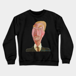 Jorge Luis Borges portrait Crewneck Sweatshirt